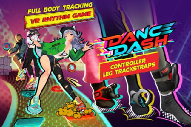 Dance Dash舞蹈冲刺是一款用脚玩的VR游戏
